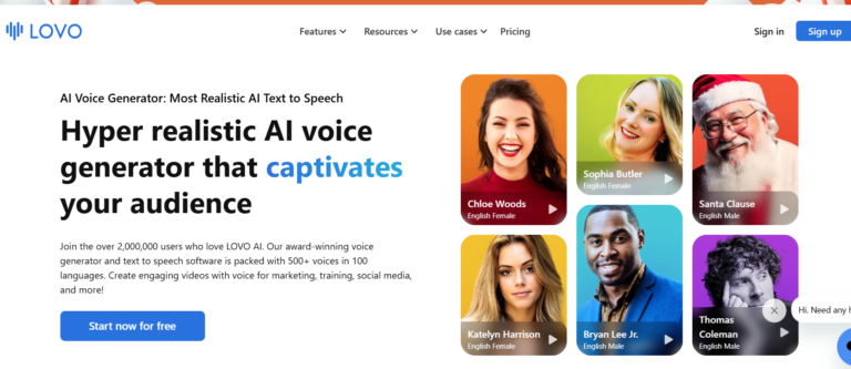 Revolutionize Your Content Creation with Lovo.ai – The Future of AI Voice Generation